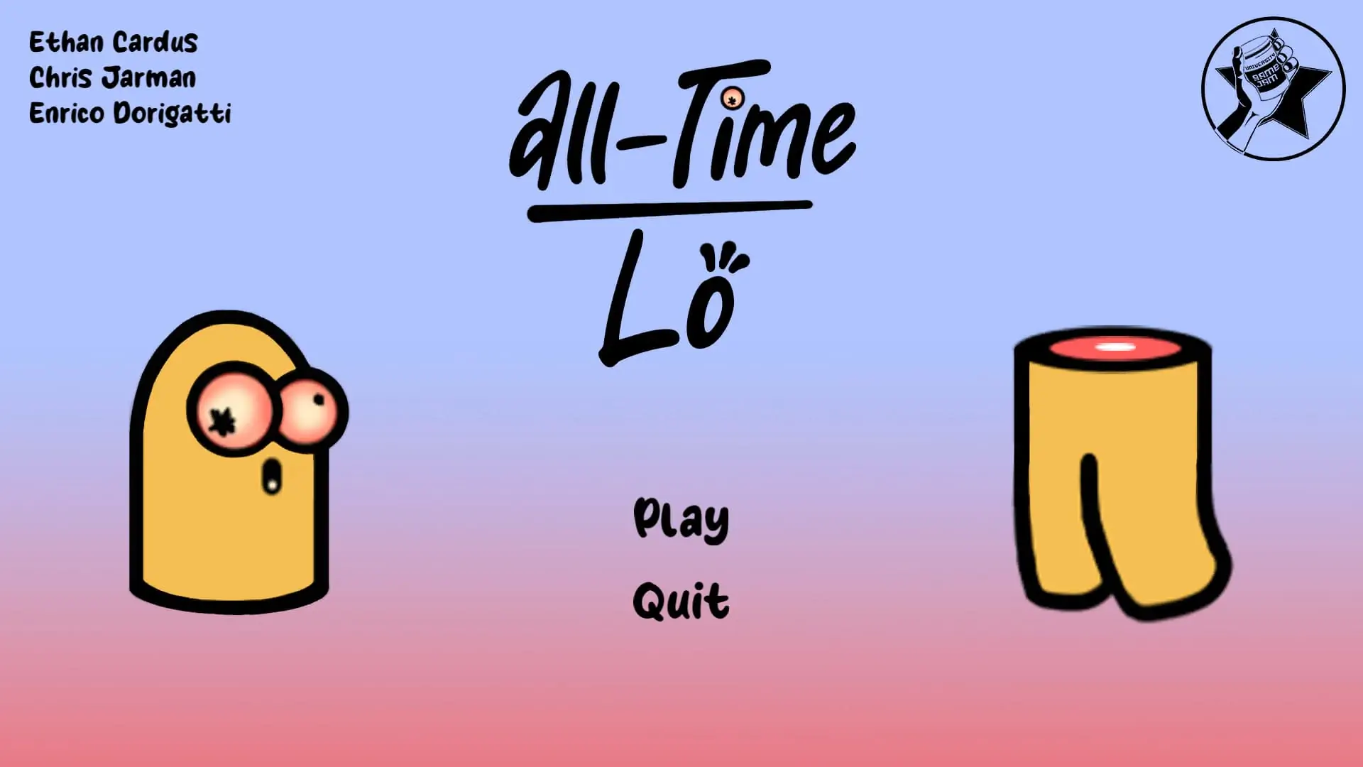 All-time Lo, game jam videogame