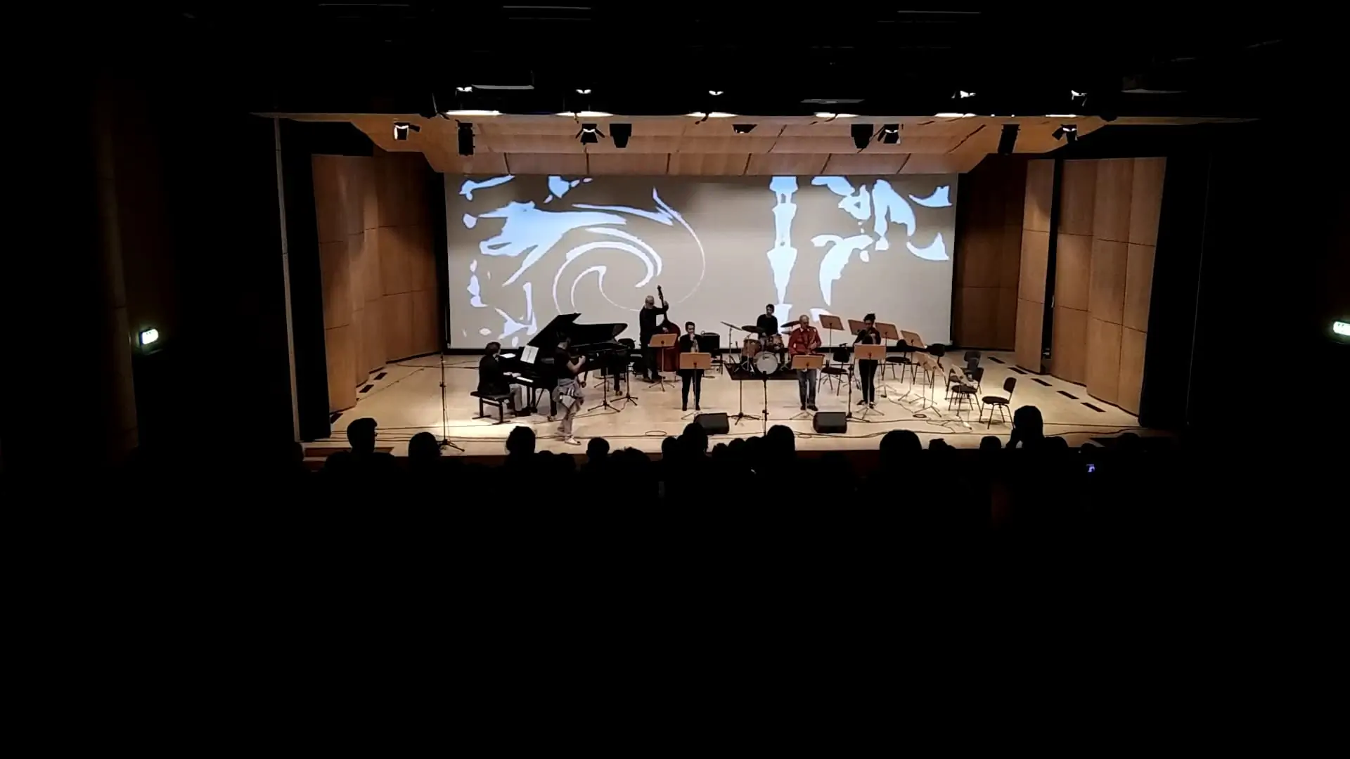 Jazz Day, audio-reactive visuals